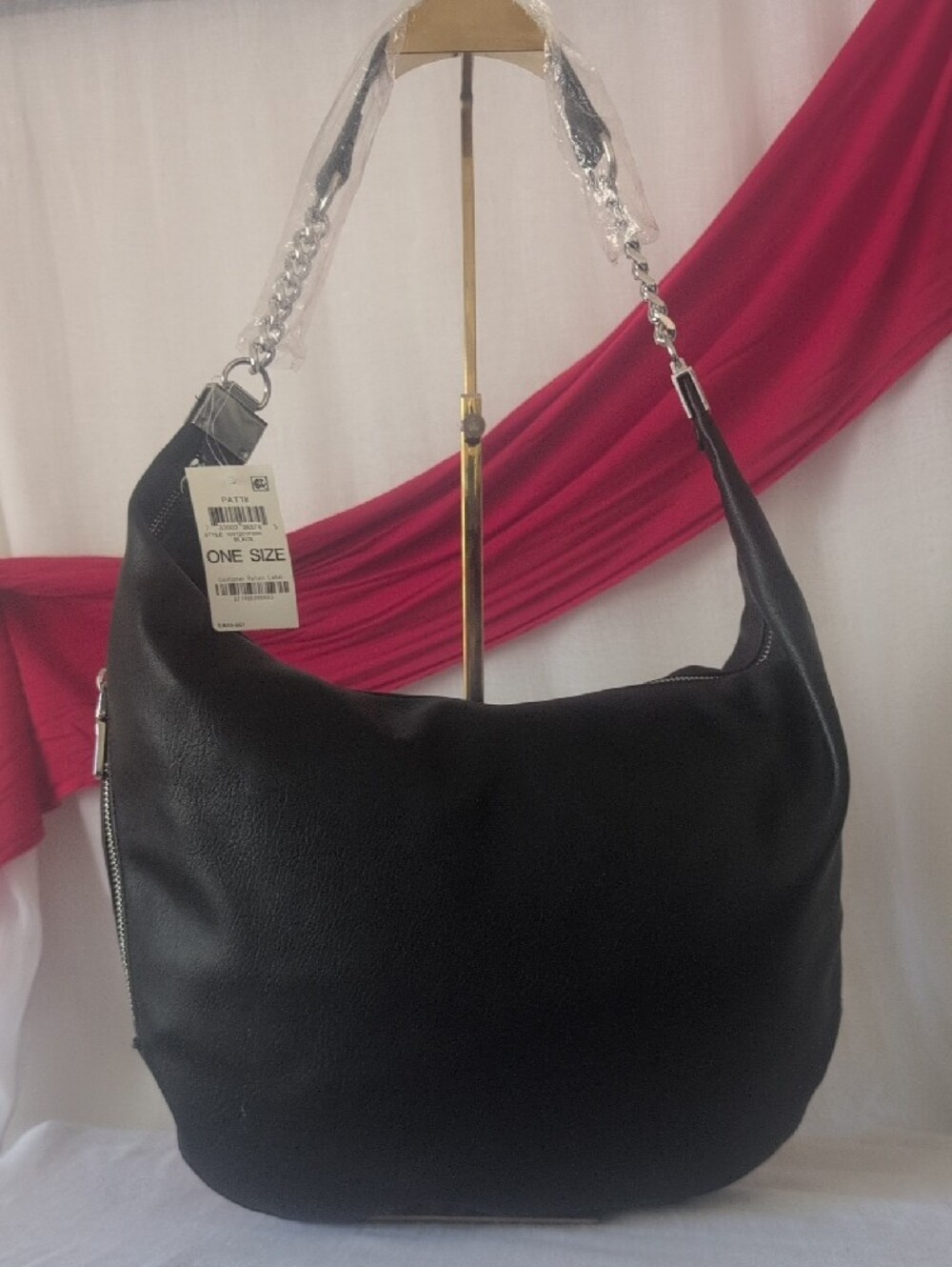 INC PATTII chain hobo bag. - Picture 4 of 7